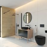 łazienka z prysznicem styl skandynawski