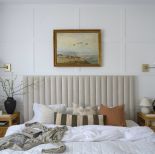 styl modern farmhouse sypialnia