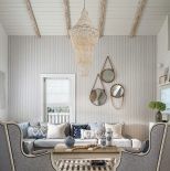 szary salon w stylu modern farmhouse