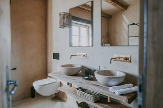 styl rustykalny łazienka