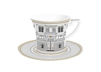 Filiżanka porcelanowa ze spodkiem Palazzo 350ml