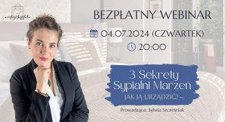 bezpłatny webinar o sypialni zaprojektowanej w zgodzie z neuroarchitekturą