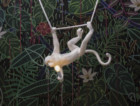 Lampa wisząca Monkey Swing, Seletti, czerwonamaszyna.pl