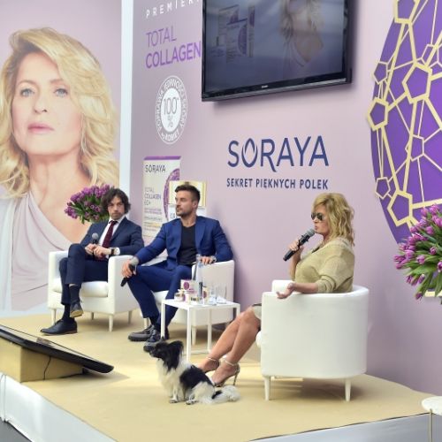 Ewa Kasprzyk ambasadorką linii Soraya Total Collagen