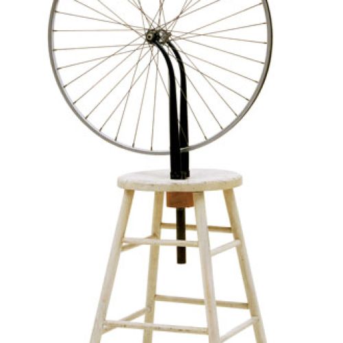 Bicycle Wheel , 1951 r., Marcel Duchamp, Moma