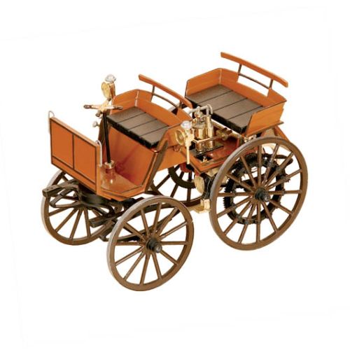 Daimler Motorwagen 1886 r. Pan samochód i samochodziki