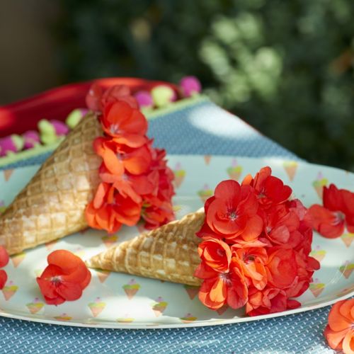 dekoracje stołu na garden party