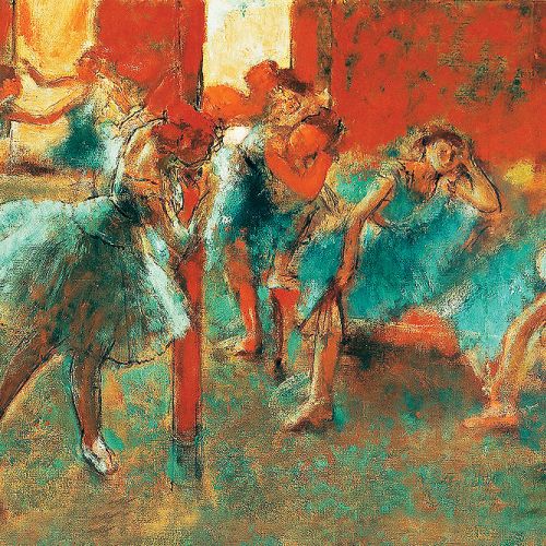 Edgar Degas Baletnice w sali prób , 1891 r.