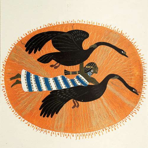 Ilustracja do książki Śpiew kolibrów , W. Markowska, A. Milska, Nasza Księgarnia, 1968 r.