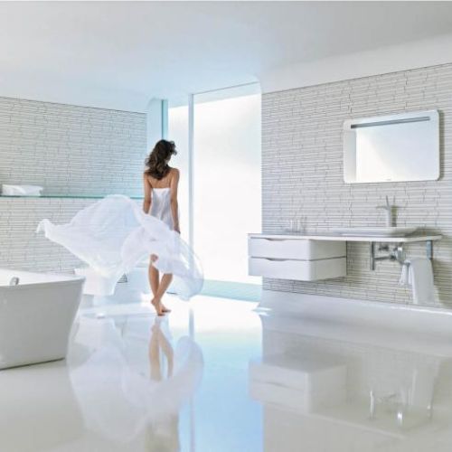 Łazienka PuraVida. DURAVIT, HANSGROHE