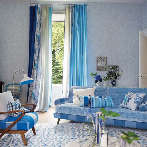 Najnowsza kolekcja Designers Guild. Fotel Stitch (9508 zł plus cena tkaniny).