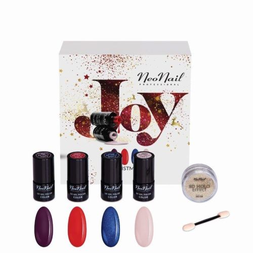 Prezent do domowego spa: zestaw do manicure hybrydowego Joy Christmas Set, NeoNail