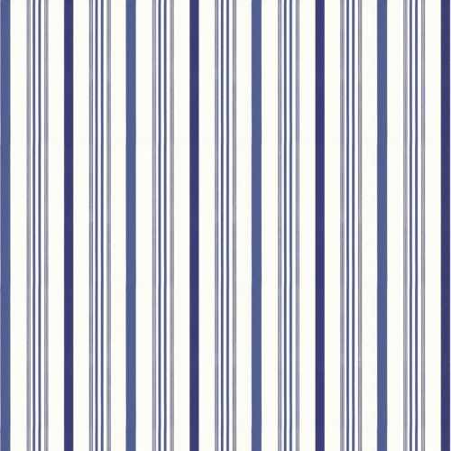 Tapeta SAVILLE STRIPE - INDIGO od Ralpha Laurena. Do kupienia w SQUARE SPACE www.squarespace.pl