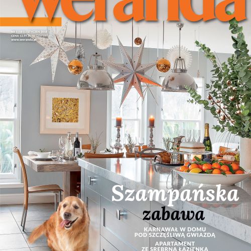 Cały artykuł i sesja zdjęciowa w styczniowym wydaniu magazynu Weranda : https://www.weranda.pl/aktualny-numer