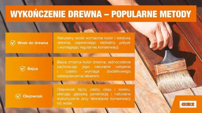 jakie wykończenie drewna wybrać