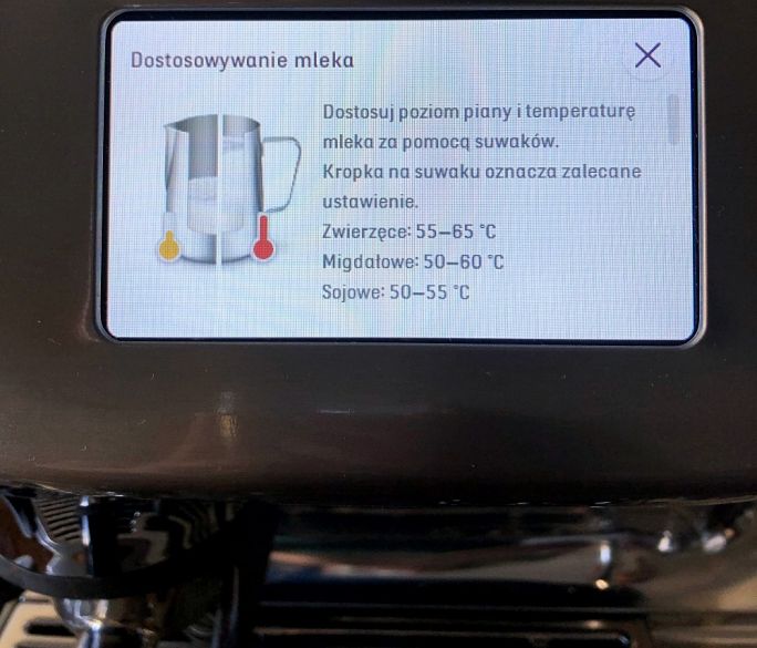 ekspres do kawy Barista Touch Impress z funkcją spieniania mleka roślinnego