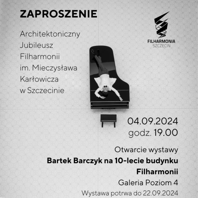 Bartek Barczyk na 10-lecie budynku Filharmonii Szczecińskiej