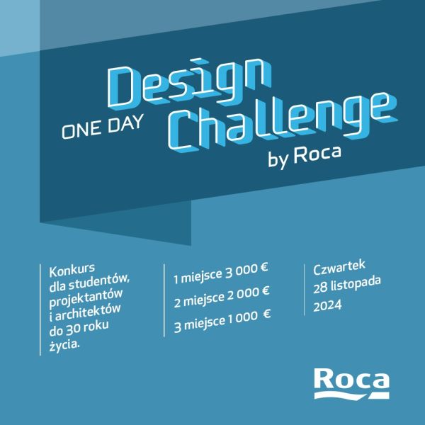 konkurs Roca One Day Design Challenge 2024