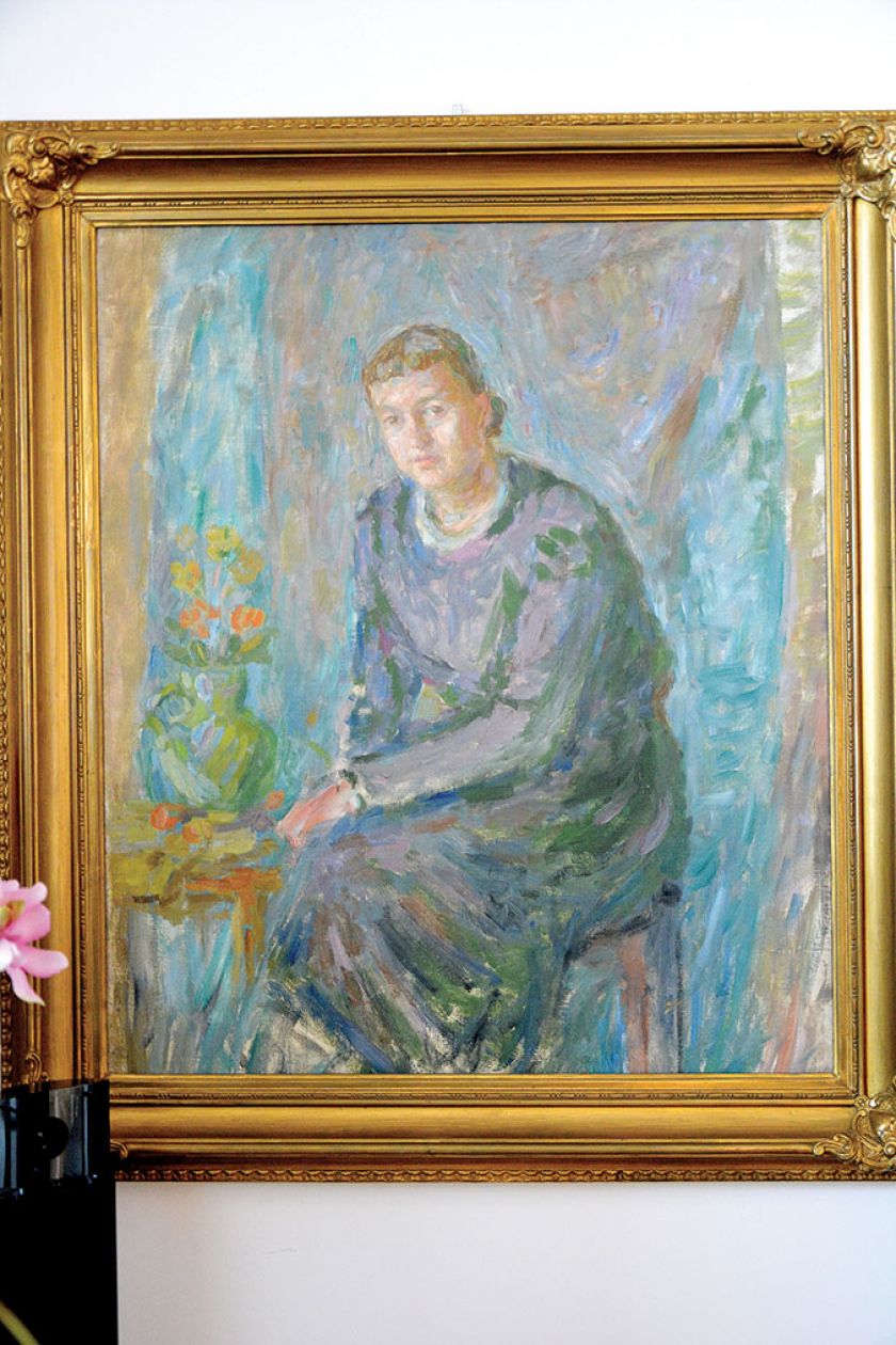 Jan Sokołowski Portret Marii Szulczewskiej , 1934 r.