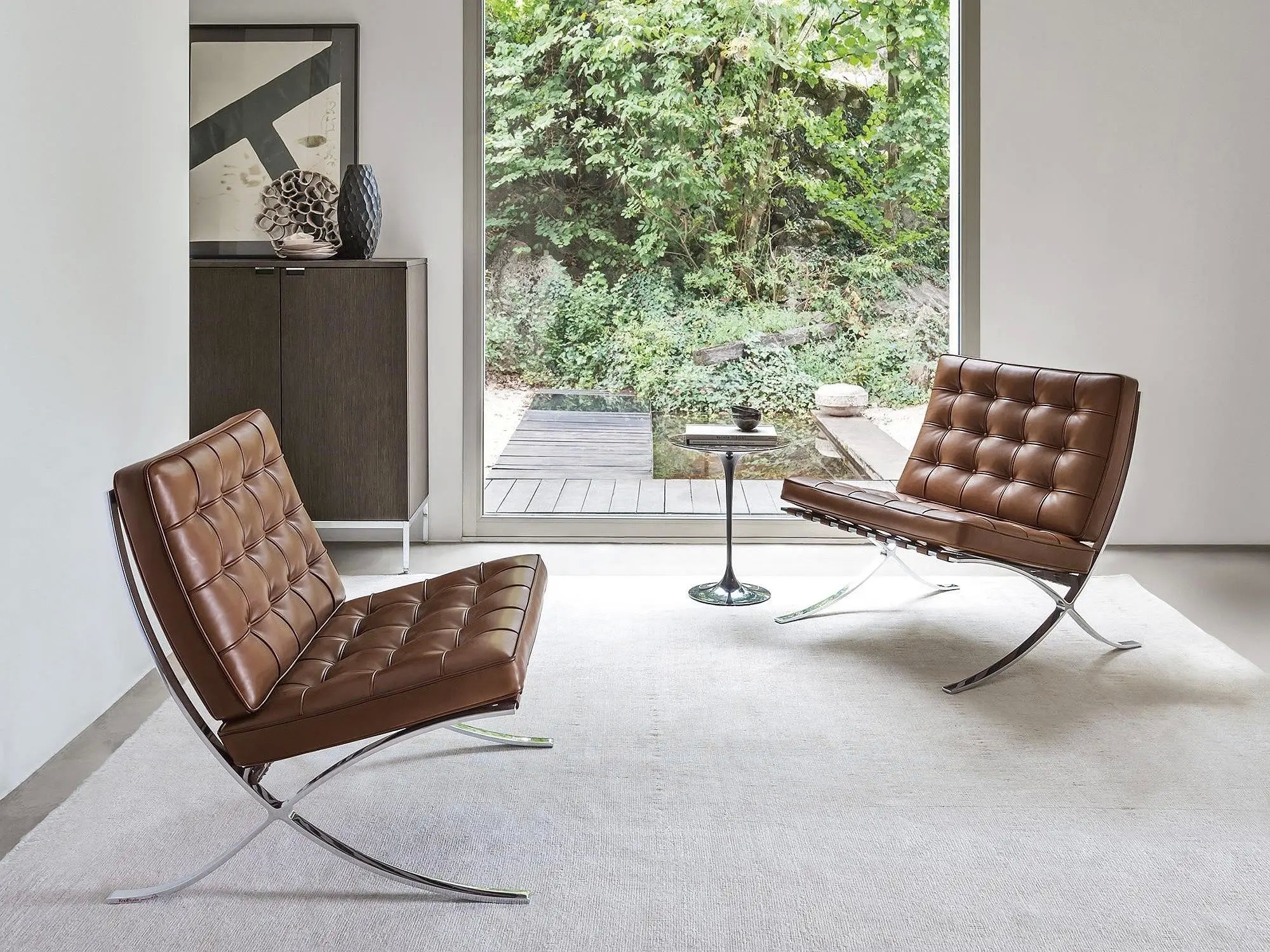 Fotel „Barcelona” – Ludwig Mies van der Rohe (1929)